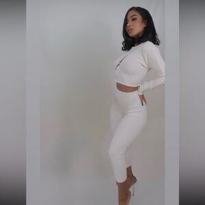 Gesel official Sel studios Sel doval Pearl Two-piece set size M (NWOT)